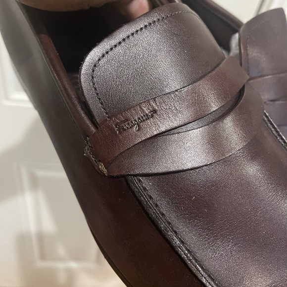Salvatore Ferragamo Dark Brown Loafers Sz 12 D - Picture 7 of 16